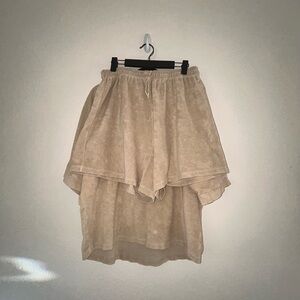 The Simple folk Terry Oversized Top and Shorts Set
